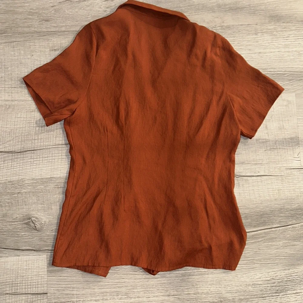j studio button down blouse - Picture 2 of 2